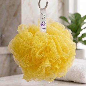 LOOFAZ Premium Bath Loofah – Sunshine Yellow